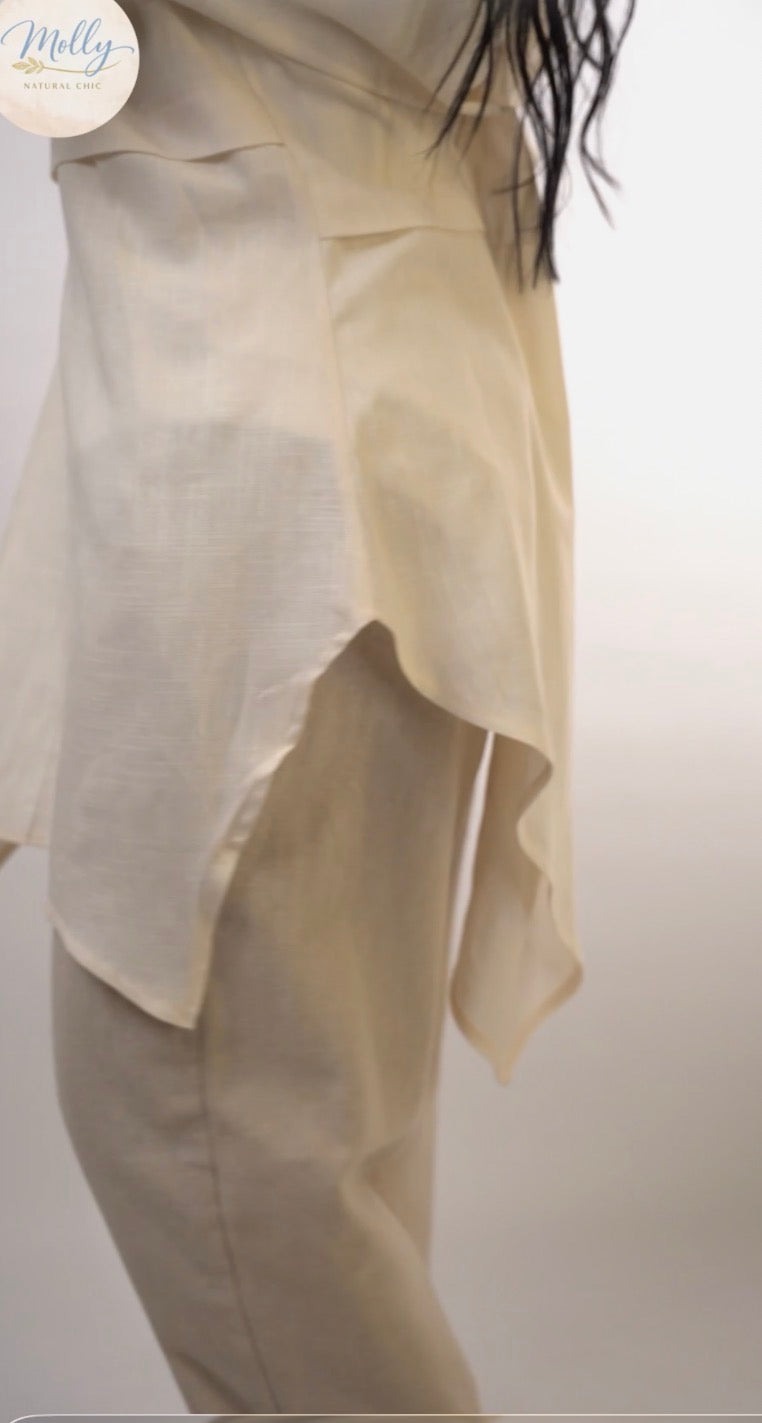 Pearl detail shirt